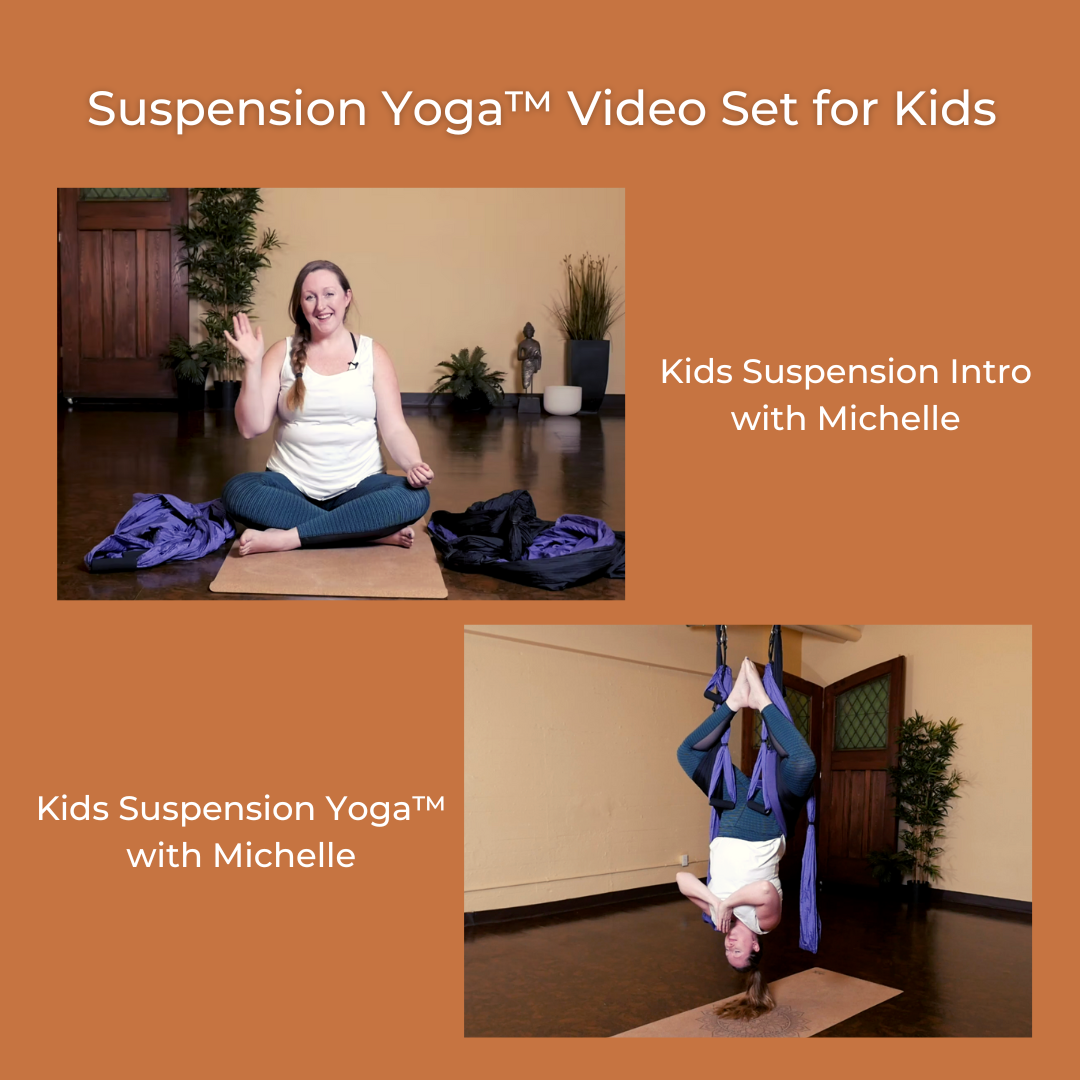 Suspension Yoga Video Set For Kids – The Flying Yogi